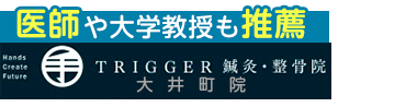 「トリガー鍼灸・整骨院」大井町で口コミ評価NO.1 ロゴ